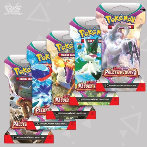 Paldea Evolved Sleeved Booster Pack - SV02: Paldea Evolved