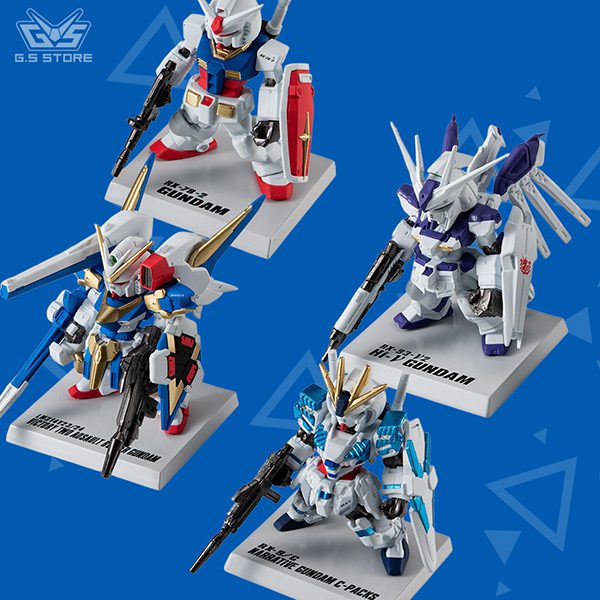 FW GUNDAM CONVERGE 15TH ANNIVERSARY UNIVERSAL CENTURY SET