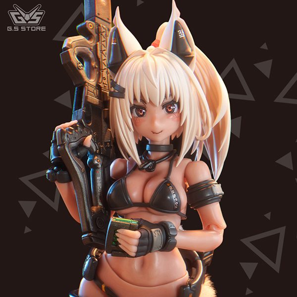 NAIL SHELL 1/12 Foxfire Battle Maiden Swimsuit Ver.