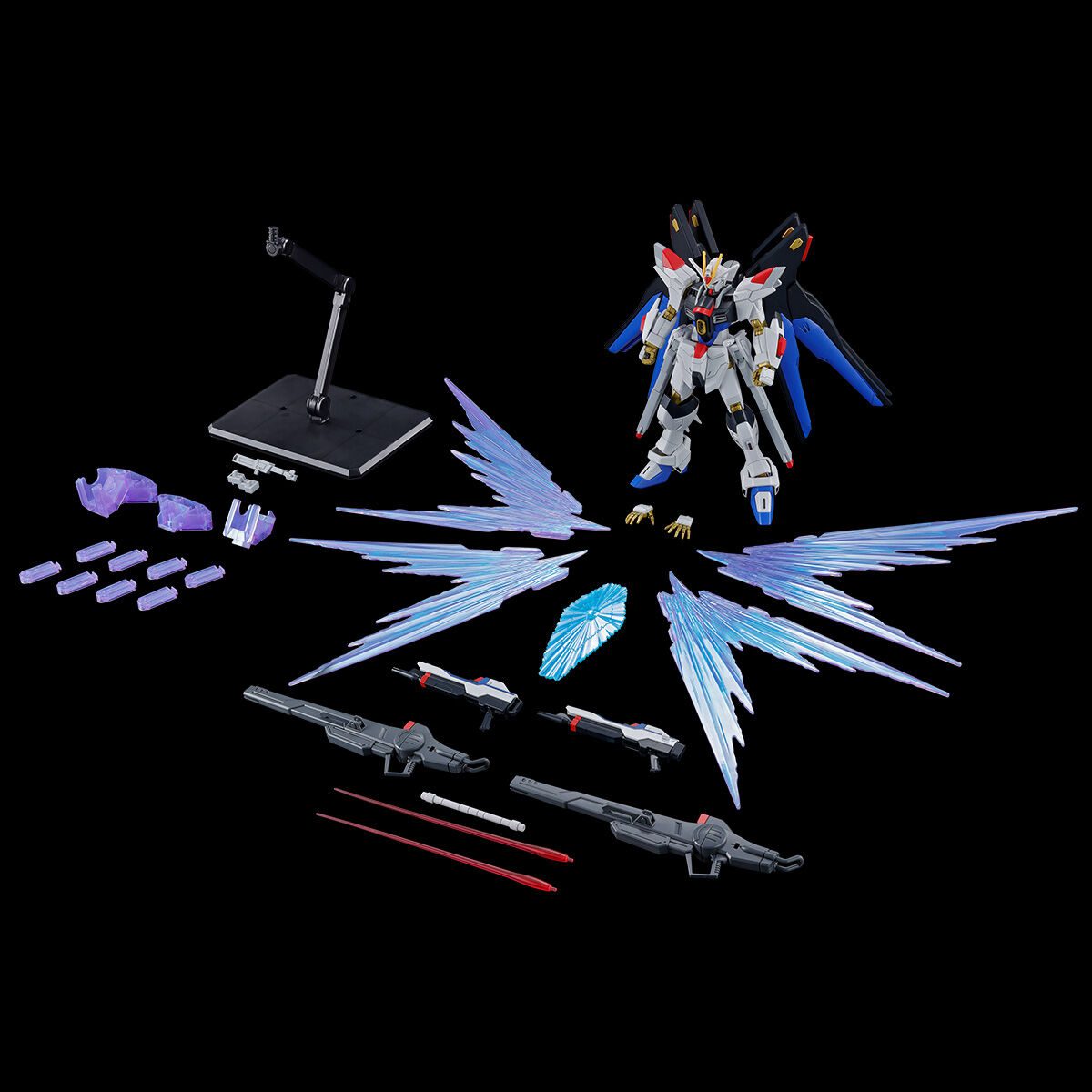 HG 1/144 STRIKE FREEDOM GUNDAM TypeⅡ & “WINGS OF LIGHT" EFFECT SET - Hình ảnh 3